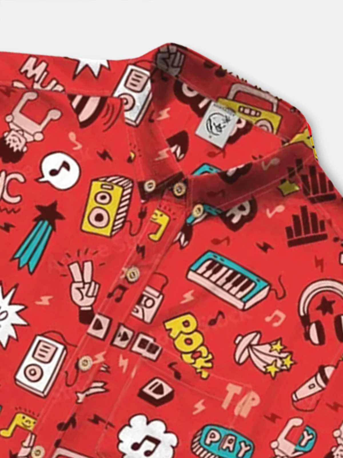 Cotton Music Party Oxford Shirt