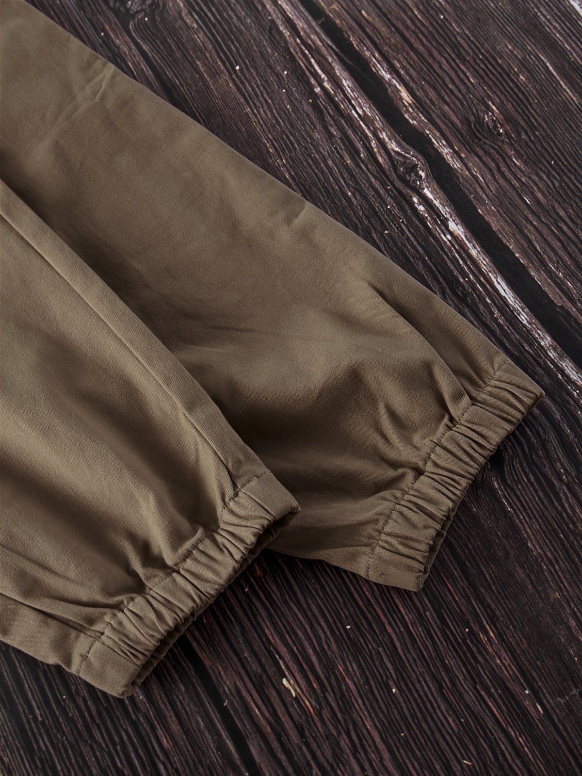 Cotton-Blend Casual Pants