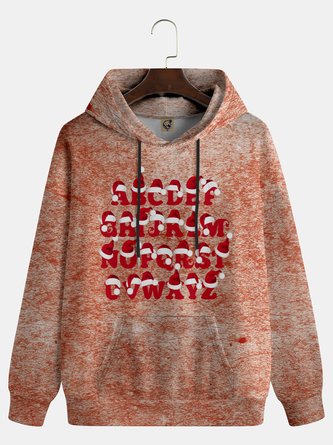 Christmas Text Letters Hoodie Sweats