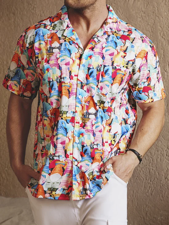 Hardaddy® Cotton Gnomes Resort Shirt