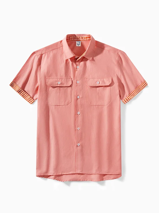 Hardaddy® Cotton Patchwork Resort Shirt