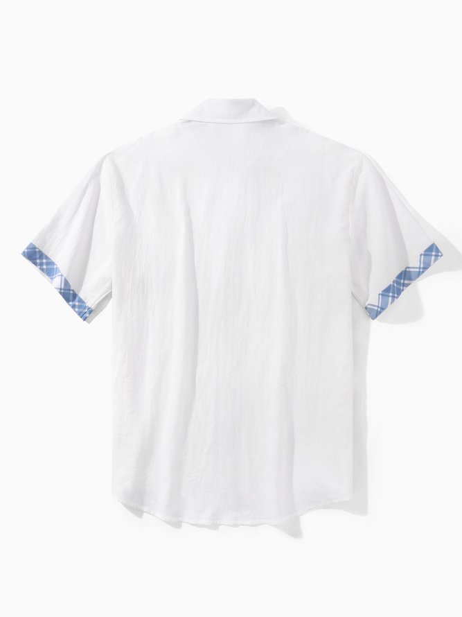 Hardaddy®Cotton Plaid Contast Casual Shirt