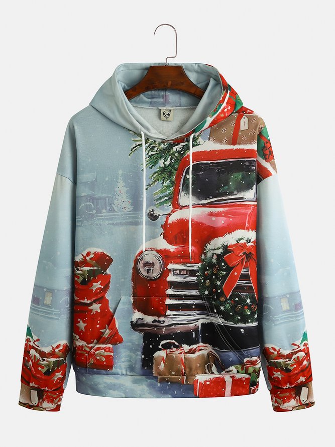 Christmas Car Hoodie Sweatshirt