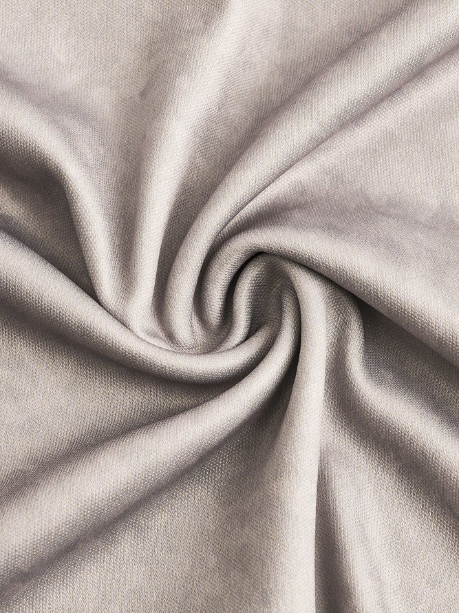 Casual Art Collection Geometric Stripe Pattern Lapel Short Sleeve Polo Print Top