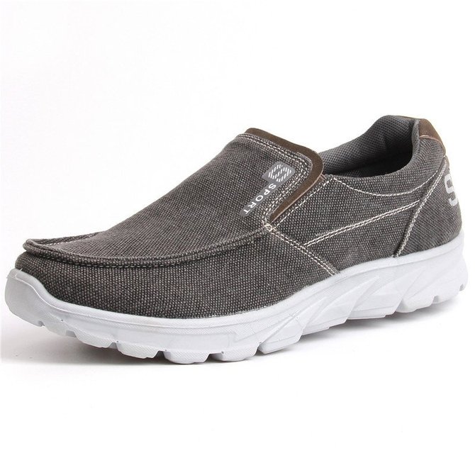 Elastic Band Canvas Casual Shoes