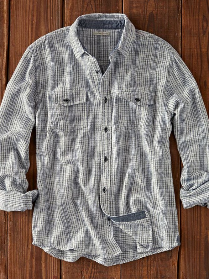 Cotton Shirt Collar Shirt