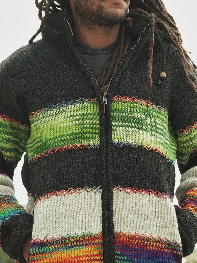 Color-Block Colorblock Sweater