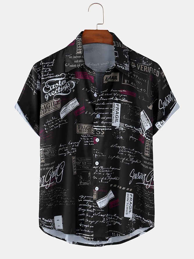 Men's Printed Casual Shirt