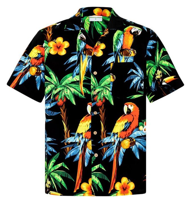 Casual Summer Hawaiian Shirt Men