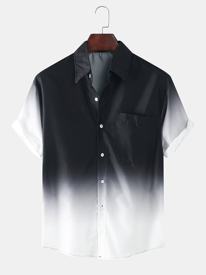 Men's Casual Shirt Collar Shirt