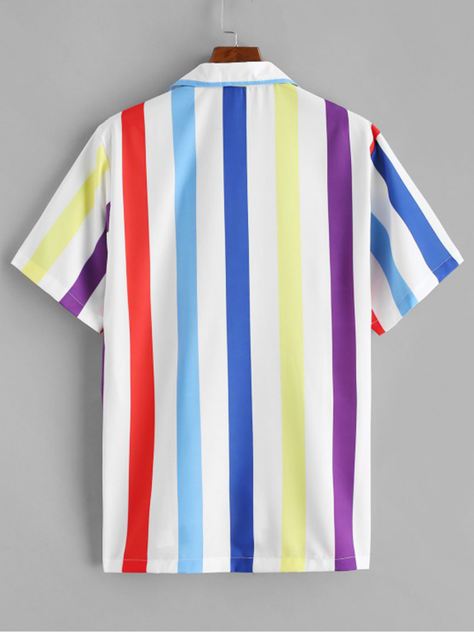 Printed Stripes T-shirt