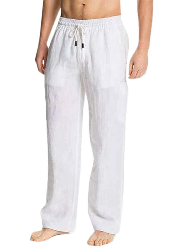 Cotton-Blend Pants
