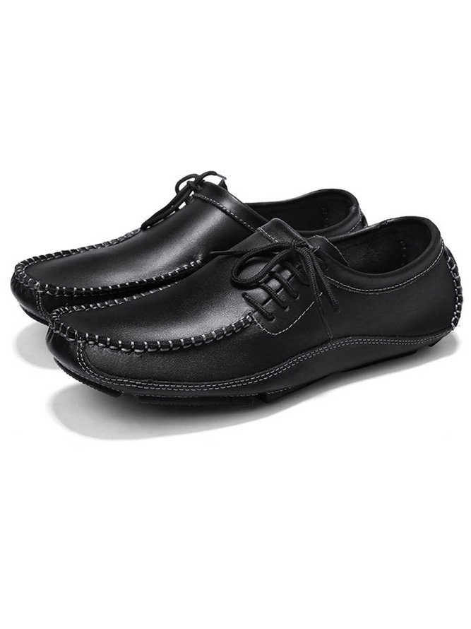 Lace-up Set Foot Business Casual Men s Shoes