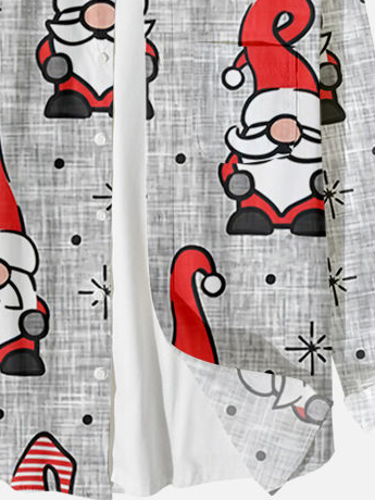 Long Sleeve Christmas Casual Shirts