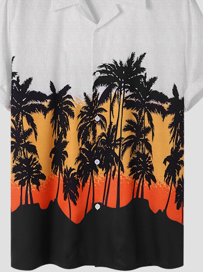 Hawaiian Vacation Casual Short Sleeve Shirt