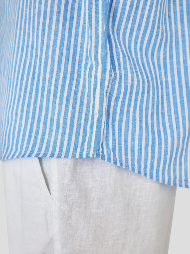 Striped Long sleeve casual shirt