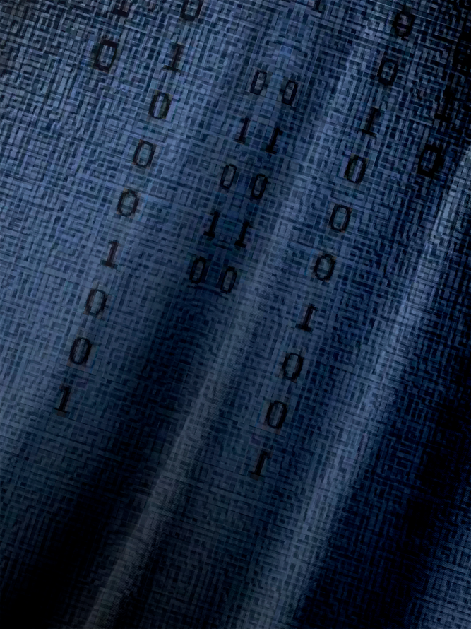 Technology Code Chest Pocket Short Sleeve Shirt