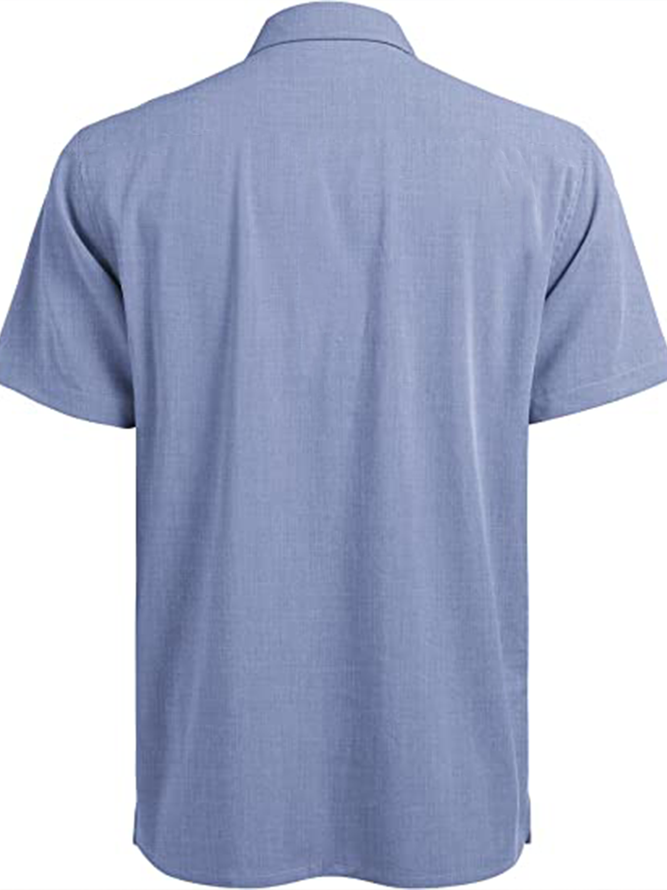 Cotton Breathable Guayabella Short Sleeve Casual Shirt