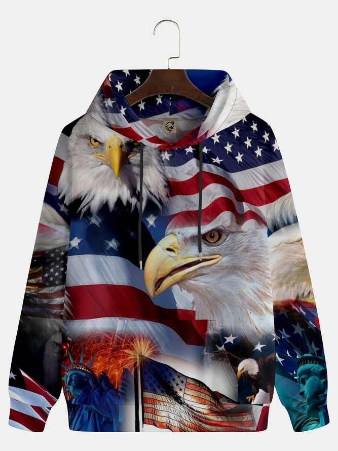 American Flag Hoodie Sweatshirt