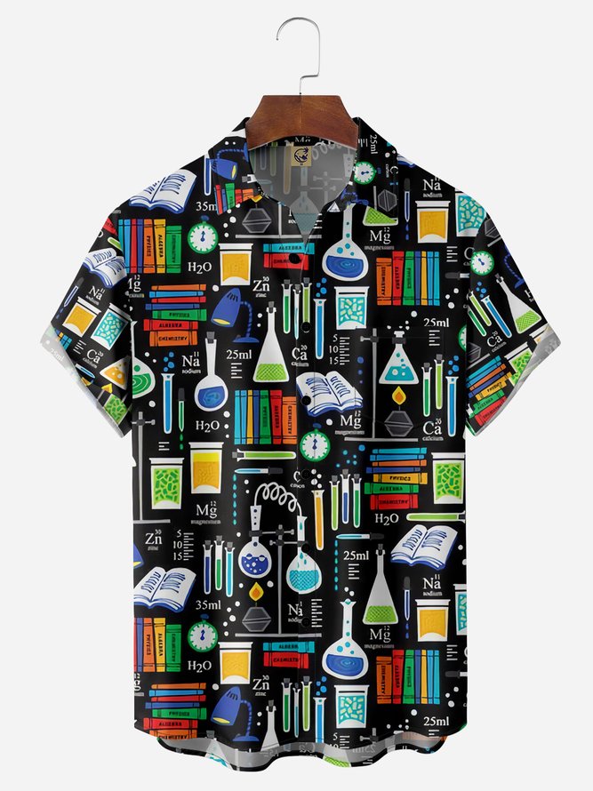 Chemical Tools Chest Pocket Short Sleeve Casual Shirt