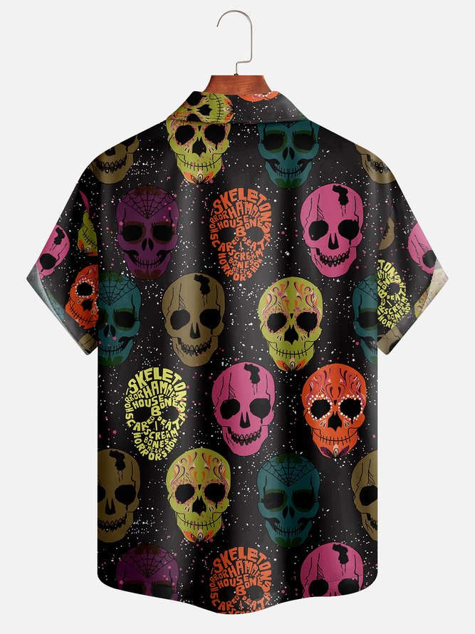 Skulls Short Sleeve Resort Shirt