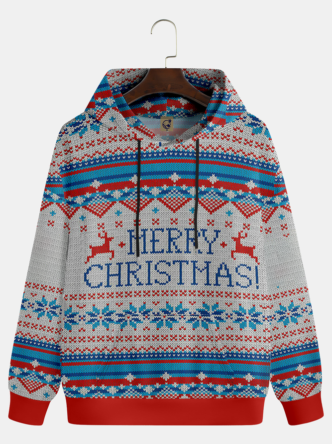 Men Casual Autumn Christmas Hoodie Party Regular H-Line Regular Medium Elasticity Hoodies-image-16232891