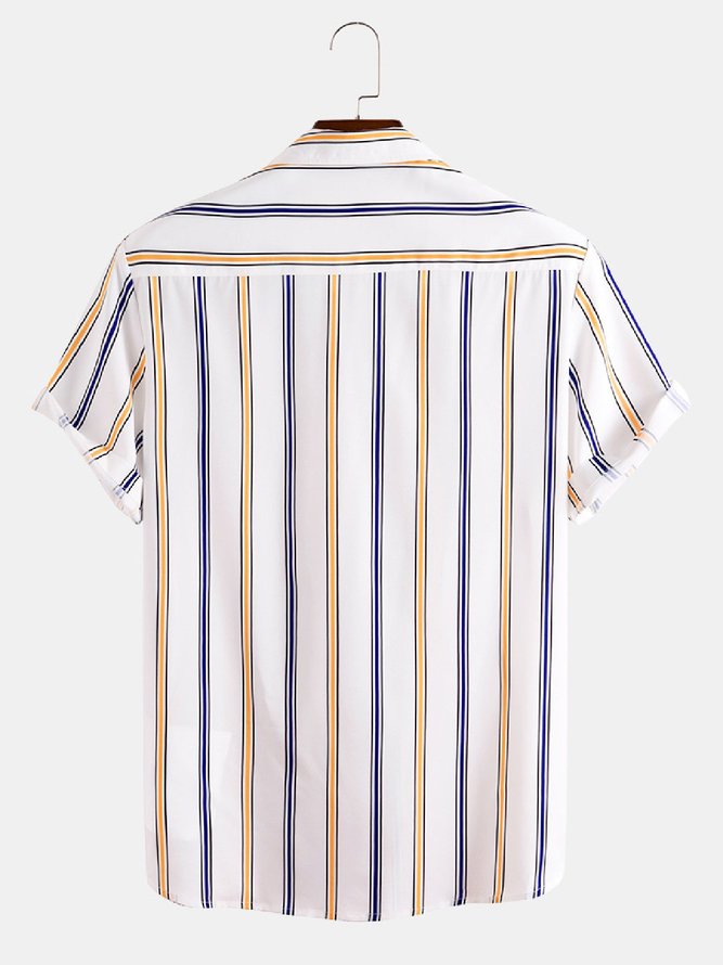 Printed Stripes Shirt