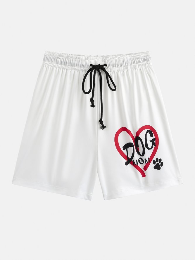 Mother's Day Men's Beach Shorts