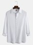 Plain Cotton Long Sleeve Shirt.