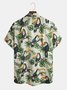 Parrot Chest Pocket Short Sleeve Resort Shirt