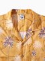 Hardaddy® Cotton Coconut Tree Chest Pocket Resort Shirt
