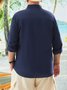 Big Size Plain Long Sleeve Shirt