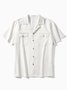Hardaddy® Cotton Plain Double Flap Pockets Resort Shirt