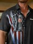Veterans Day Chest Pocket Short Sleeve Shirt