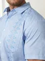 Hardaddy®Cotton Floral Short Sleeve Bowling Shirt