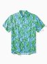 Hardaddy® Cotton Tropical Coconut Tree Oxford Shirt
