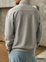 Stand Collar Zip-up Sweatshirts