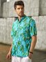 Hardaddy® Cotton Tropical Coconut Tree Oxford Shirt