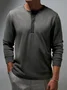 Half Open Collar Sweatshirts