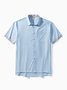 Hardaddy® Cotton Geometric Contrast Resort Shirt