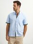 Hardaddy® Cotton Geometric Contrast Resort Shirt