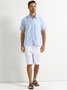 Hardaddy® Cotton Geometric Contrast Resort Shirt
