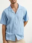Hardaddy® Cotton Plain Pleated Guayabera Shirt
