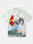 Hardaddy® Cotton Rooster Aloha Shirt