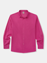 Cotton Plain Long Sleeve Casual Shirt