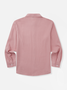 Cotton Plain Chest Pocket Long Sleeve Casual Shirt