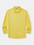 Cotton Plain Long Sleeve Casual Shirt