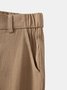 Cotton Mid waist Cargo Pants