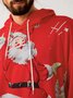 Men's Christmas Graphic Print Hoodie