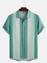 Cotton Linen Casual Short Sleeve Billiard Shirt